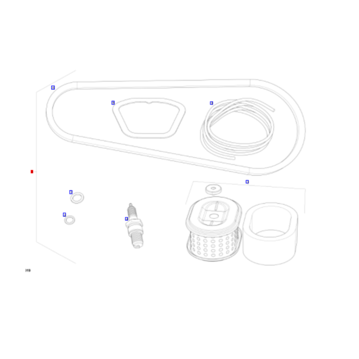Wartungskit Honda Motor APF10/33